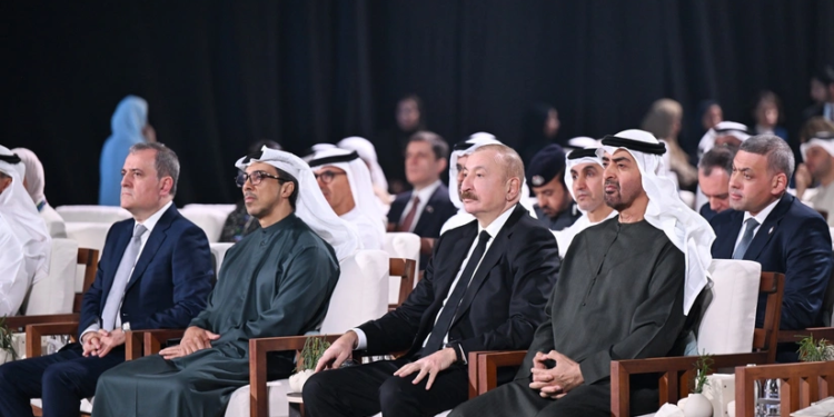 Prezident Əbu-Dabidə bir sıra tədbirlərdə iştirak edib