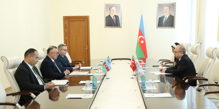 Səhiyyə Nazirliyində Türkiyənin səfiri ilə görüş keçirilib