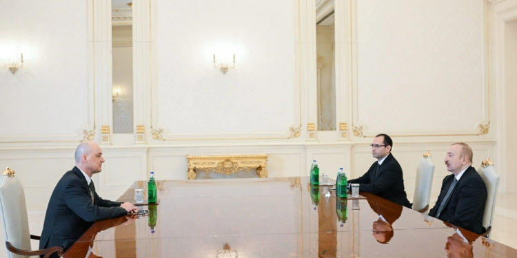 İlham Əliyev Ksaba Leykonu qəbul edib - FOTO