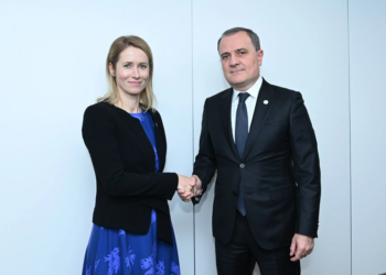 Ceyhun Bayramov Kaya Kallas ilə görüşüb