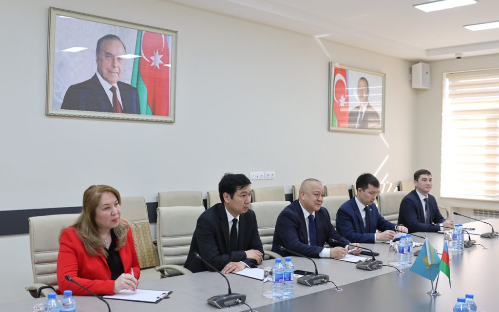 MEDİA-da Qazaxıstanın nümayəndə heyəti ilə görüş keçirildi - Fotolar