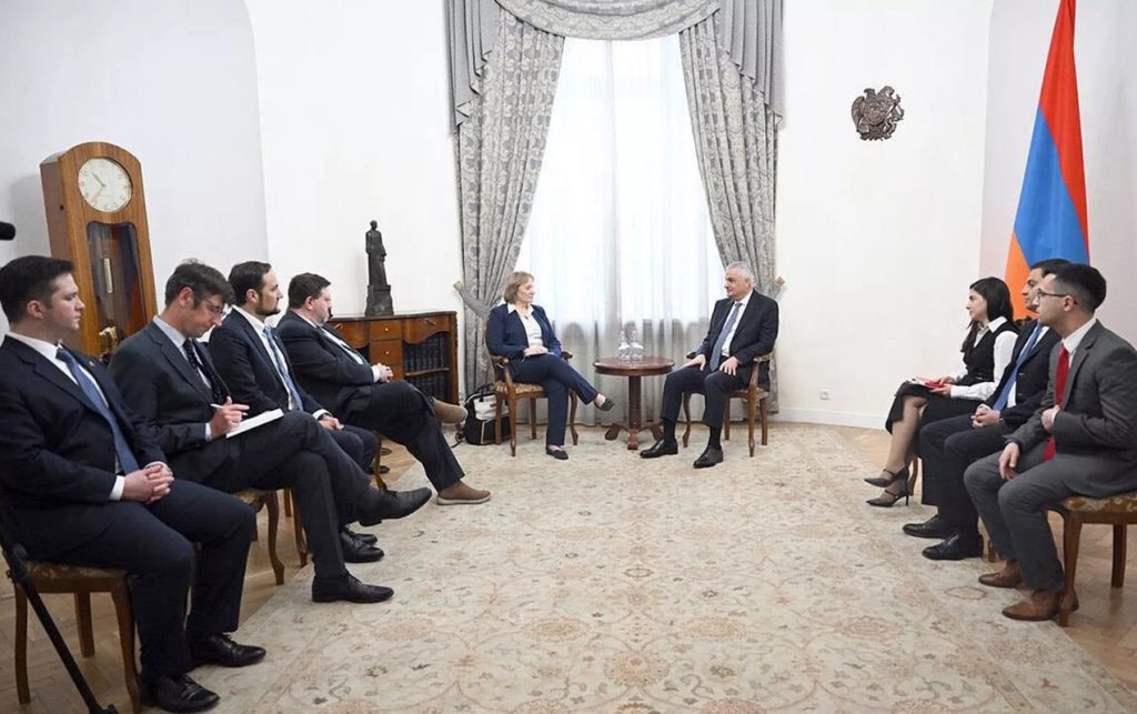 ABŞ nümayəndə heyəti Ermənistandadır