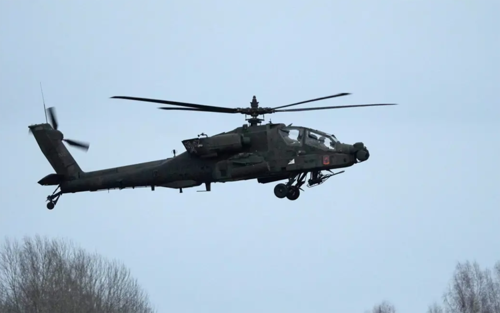 ABŞ ilk dəfə Hörmüzdə “Apache” itirdi