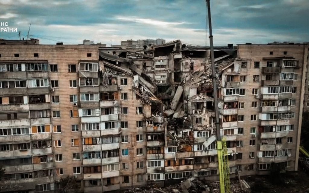 Kiyev raket və dronlarla vuruldu, 11 ölü - Video - Fotolar