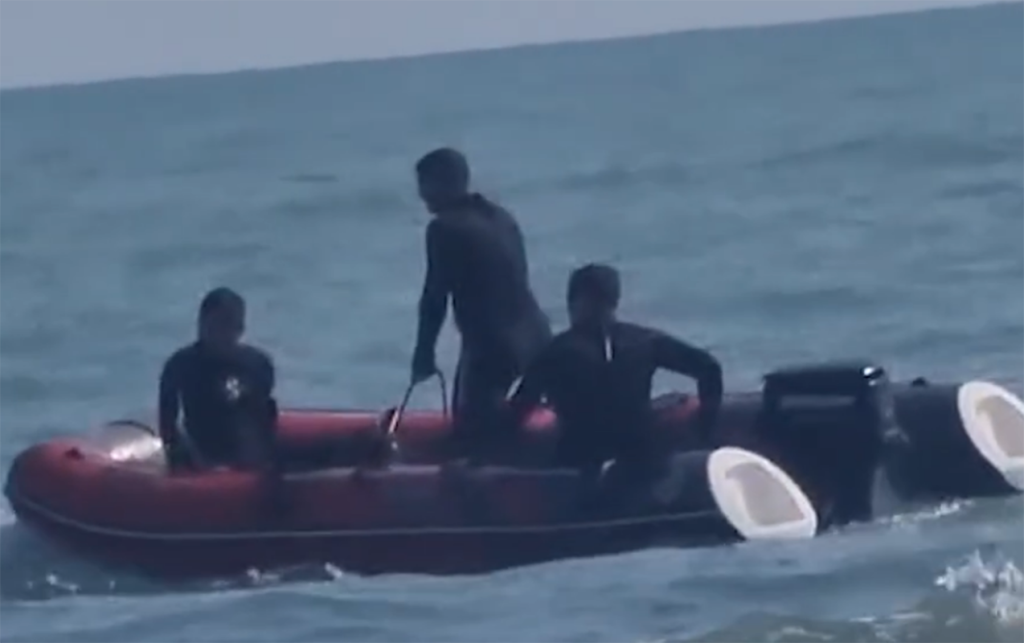 Dənizdə batan 19 yaşlı Zeynəbin axtarışları davam etdirilir - Video