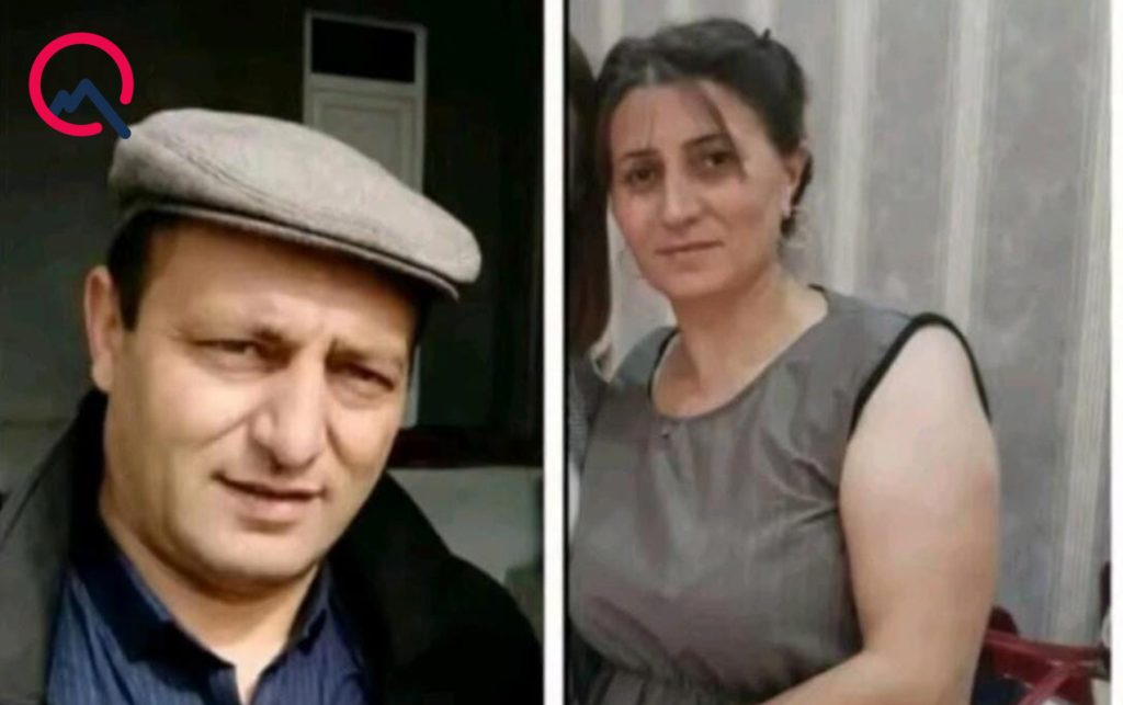 Ağdərədə qəzada ölən ər-arvadın - Fotosu