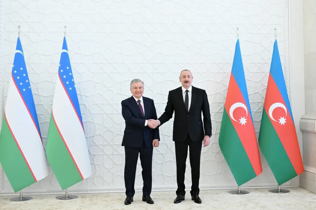 İlham Əliyev Şavkat Mirziyoyevə təşəkkür etdi