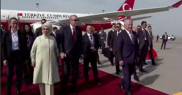 Ərdoğan da Qırğızıstanda səfərdədir