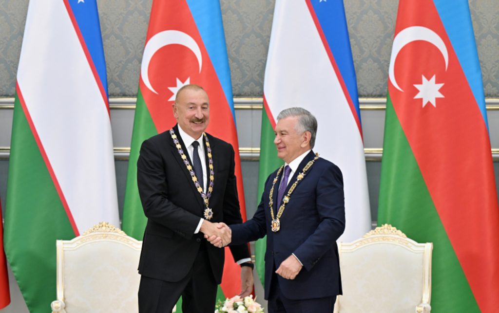 Prezidentlərin təltifolunma mərasimi keçirildi - Fotolar+Video