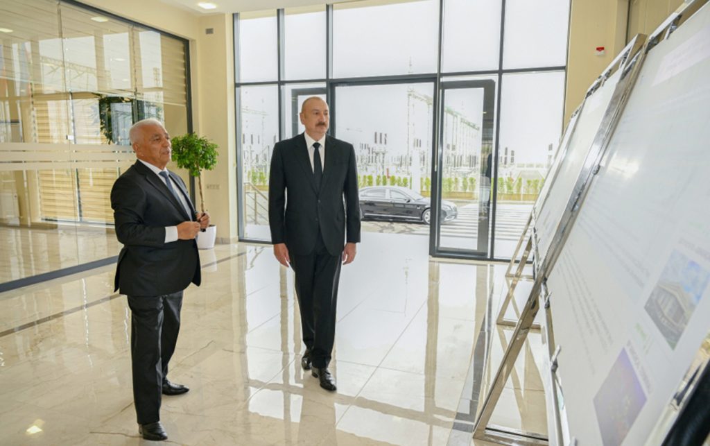 Prezident açılışda - Fotolar