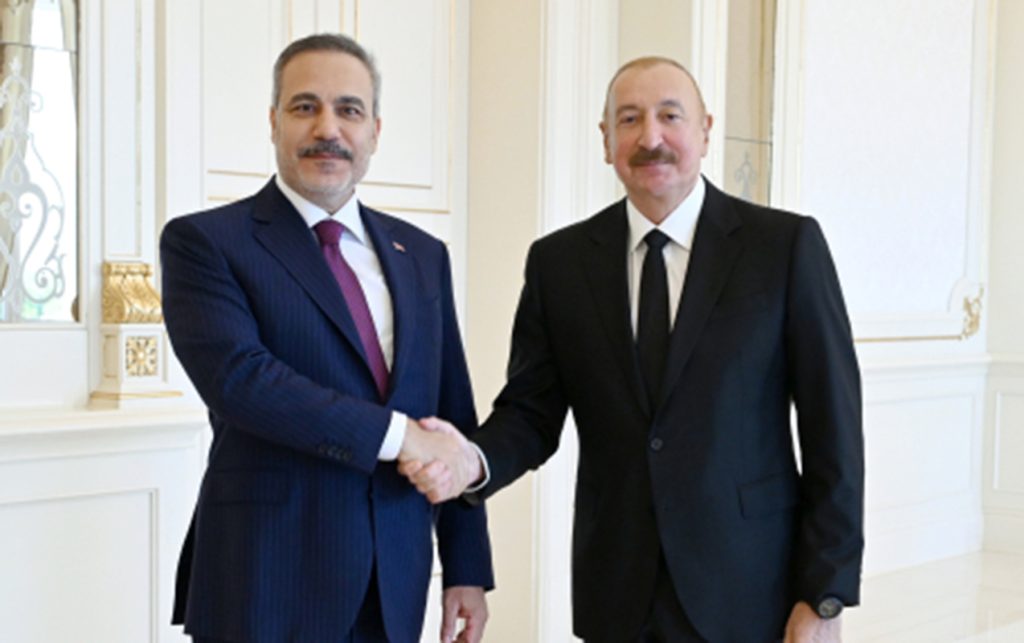 Prezident Hakan Fidanı qəbul etdi - Foto