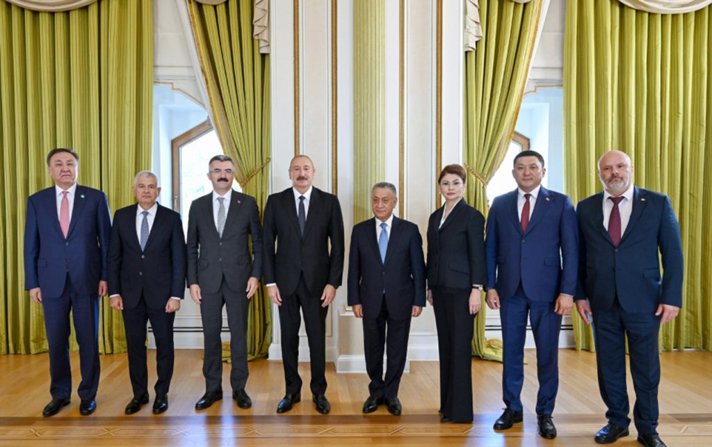 Prezident bu ölkələrin təhlükəsizlik üzrə rəhbər şəxslərini qəbul etdi - Fotolar - Yenilənib