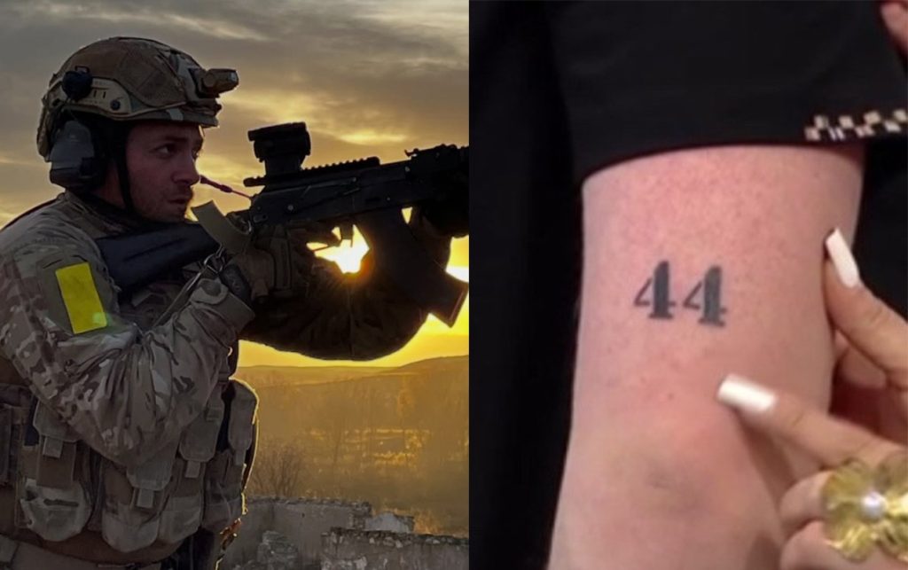 Filmdən sonra qoluna “44” döyməsi etdirdi – Video