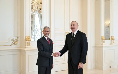 Prezident Hindistan XİN rəhbərini qəbul etdi – Fotolar