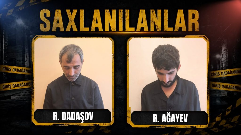 Göyçayda silsilə oğurluqlar edən qohumlar saxlanıldı
