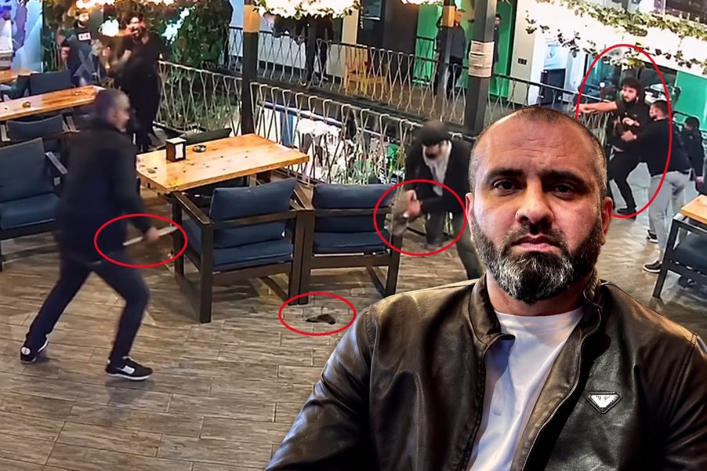 Bakıda kafedə kütləvi dava – Bir nəfər öldürüldü – Anbaan video