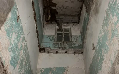 Bakıda uçqun baş vermiş binadan görüntülər – Video