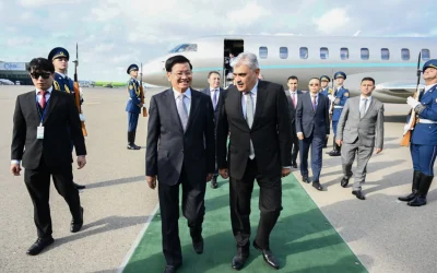 Laos Prezidenti Azərbaycana rəsmi səfərə gəlib