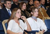 Mehriban Əliyeva “Qağayı” tamaşasının təqdimatında iştirak edib