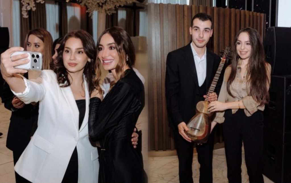 Prezidentin qızları “Cənnətin ariyası”nın konsertində – Fotolar