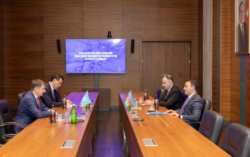 BMT-nin yeni rezident əlaqələndiricisi “ASAN xidmət”də - Fotolar