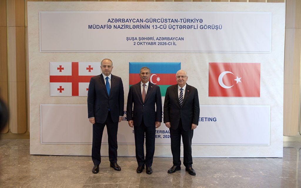 Şuşada müdafiə nazirlərinin üçtərəfli görüşü keçirildi – Fotolar