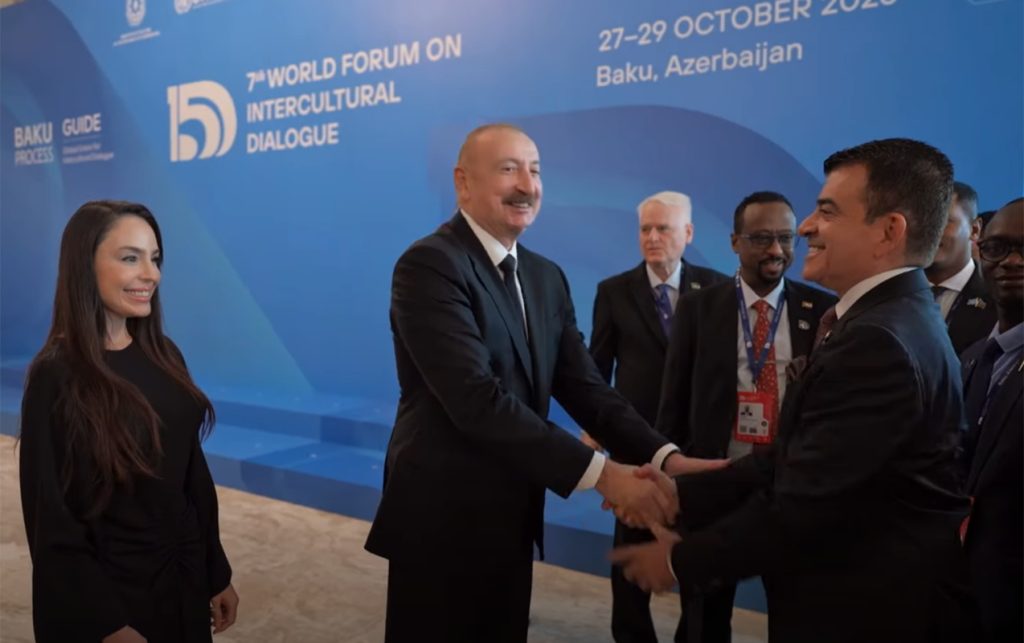 Prezident qonaqlarla görüşdü – Video