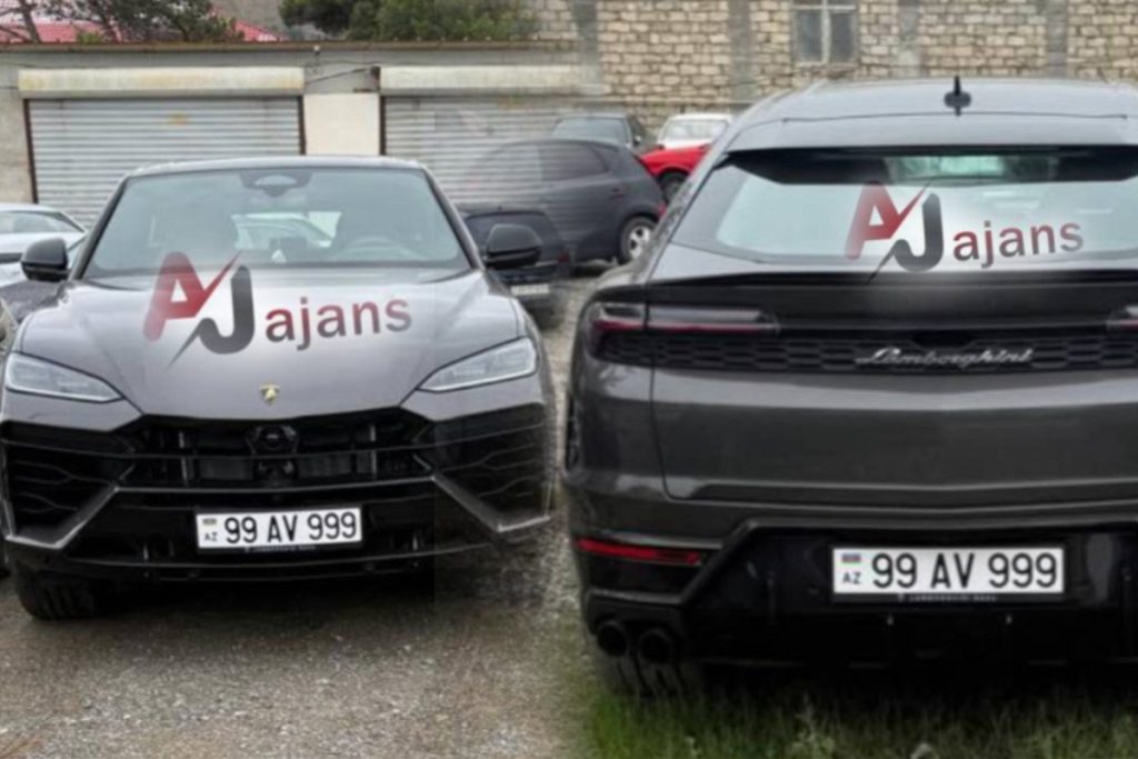 Bakıda 99-AV-999 nömrəli Lamborghini saxlanıldı –Sürücü görün KİM İMİŞ