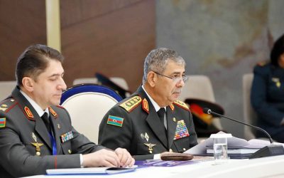 Zakir Həsənov MDB Müdafiə Nazirləri Şurasının iclasında – Fotolar
